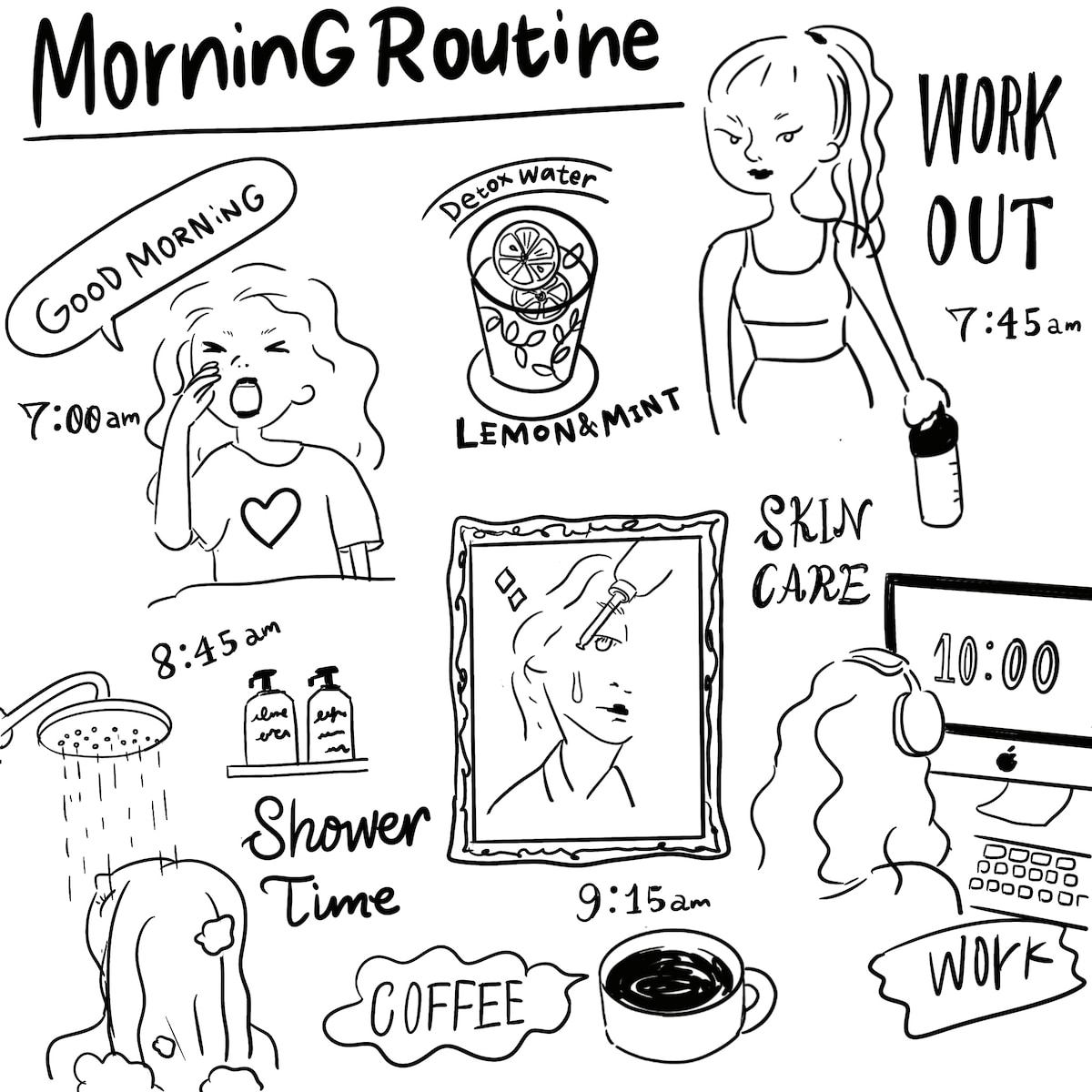 Morning　routine