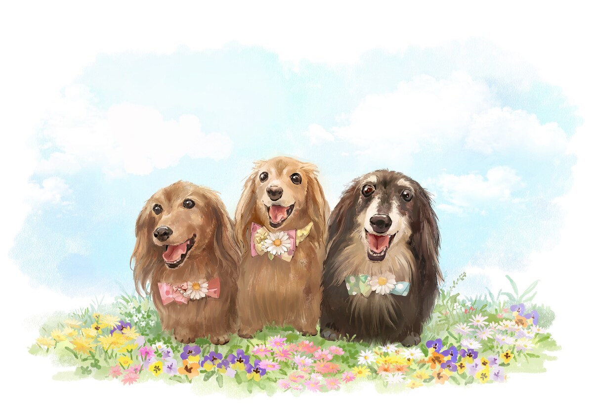 愛犬イラスト