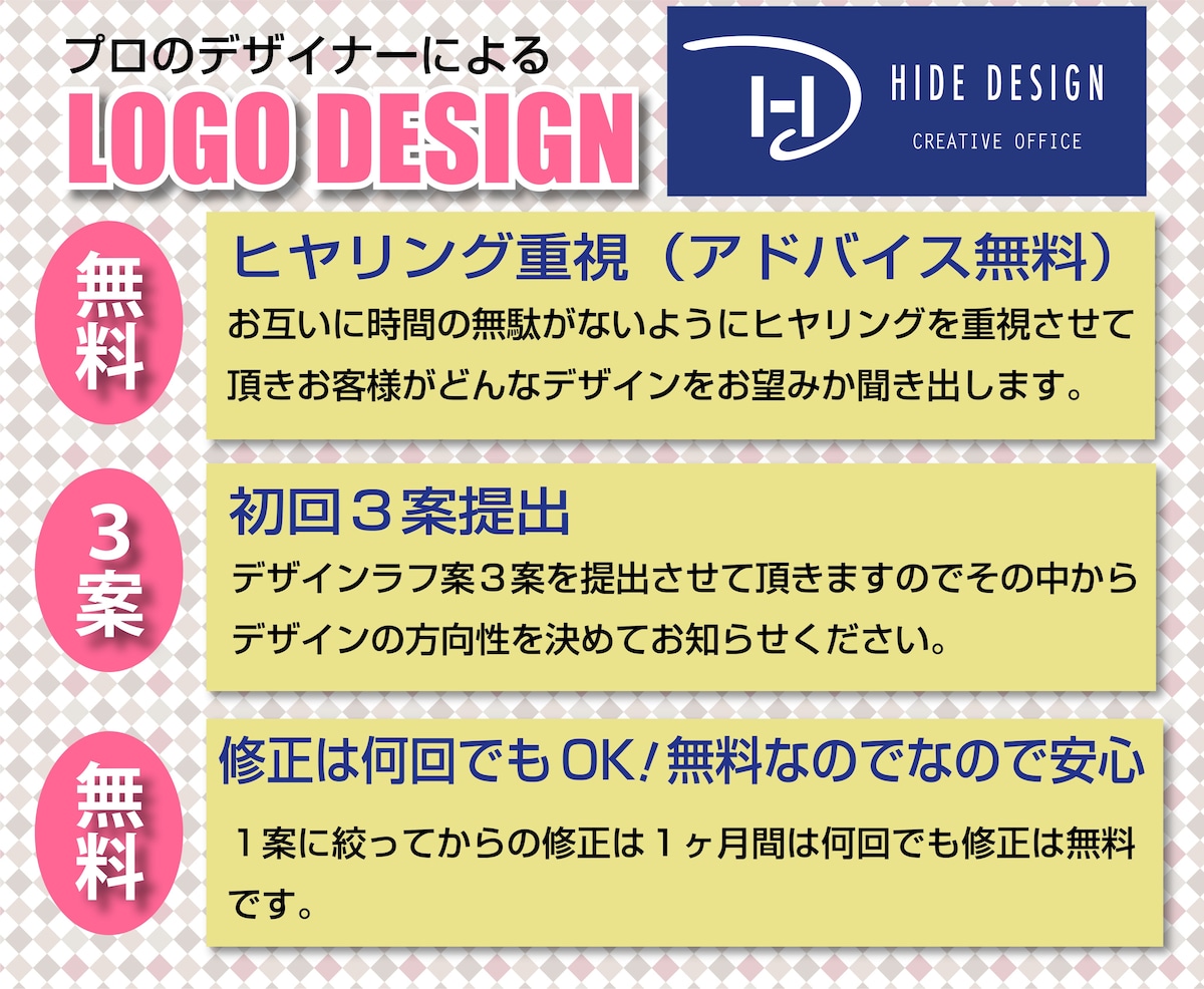 修正何回でも無料！安心してオーダー頂けます