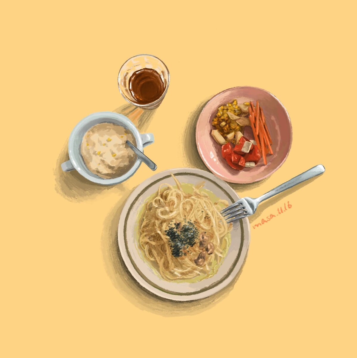 写真のイラスト化