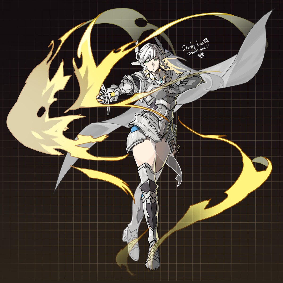 ファンタジー・騎士系スプラッシュアート