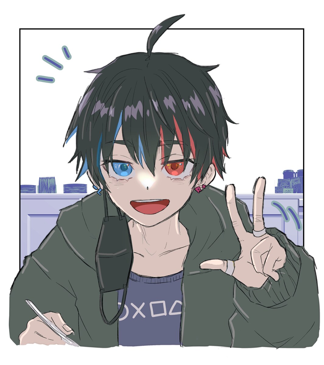 アイコンイラスト(創作）
