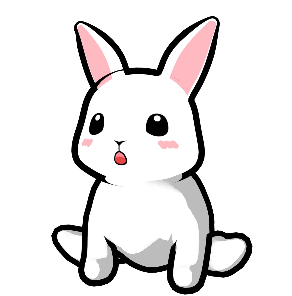 うさぎのLineスタンプ