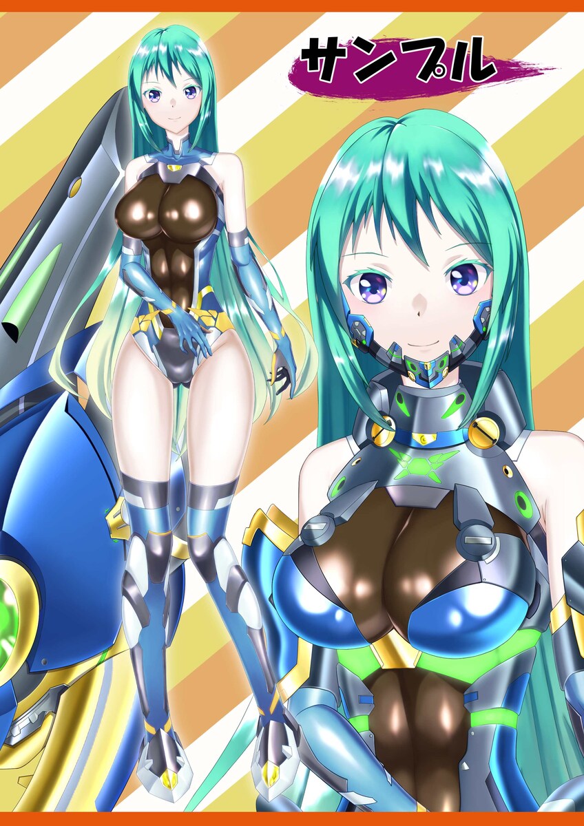女性キャラクターのLive2Dモデル