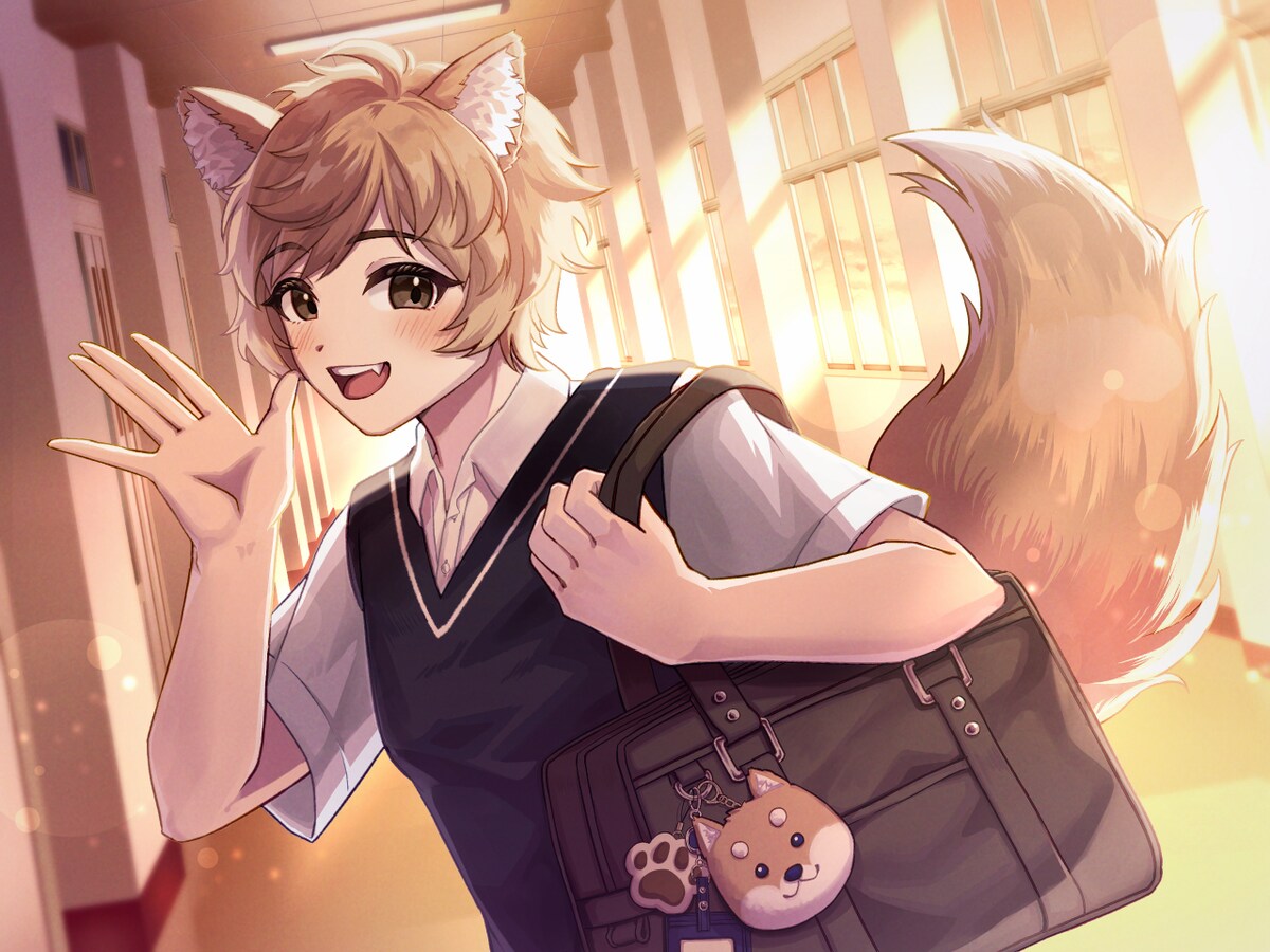 犬神柴様　ボイスシチュエーション用イラスト