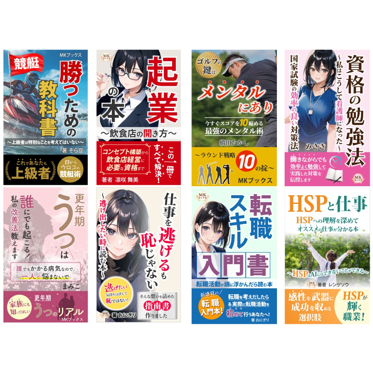 実績　電子書籍のデザイン