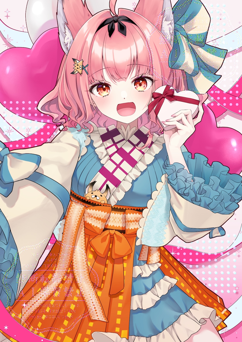 【ご依頼対応】Vtuber様バレンタイン用イラスト作成
