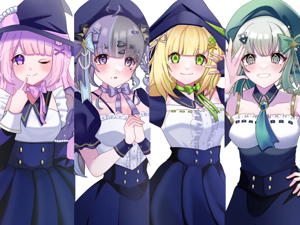 歌ってみた　立ち絵イラスト