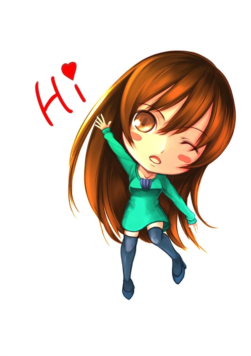 LINEアイコン風、デフォルメ イラスト作成
