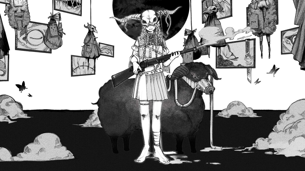 本家パロディMV用イラスト作成