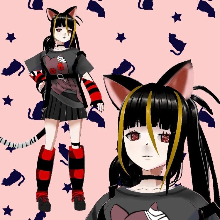 猫尻ルナ様ファンモデリング