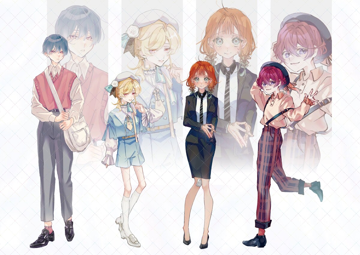 世界観】現代 キャラクターデザイン
