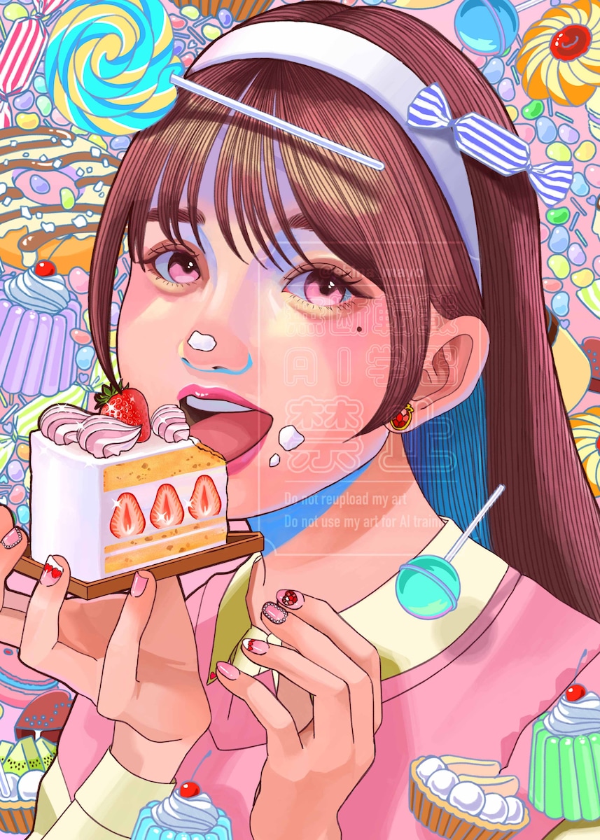人物イラスト（胸から上）