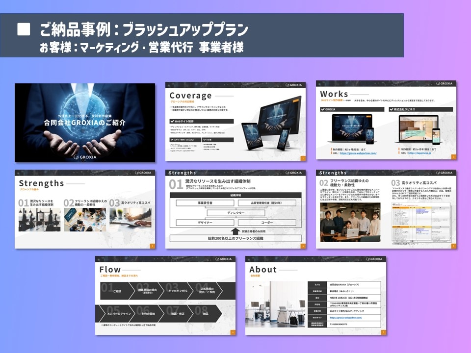 マーケティング・営業代行事業者様　サービス紹介資料