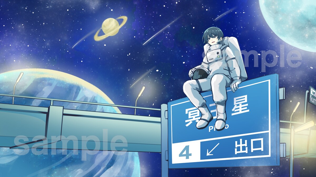 歌ってみたMVイラスト