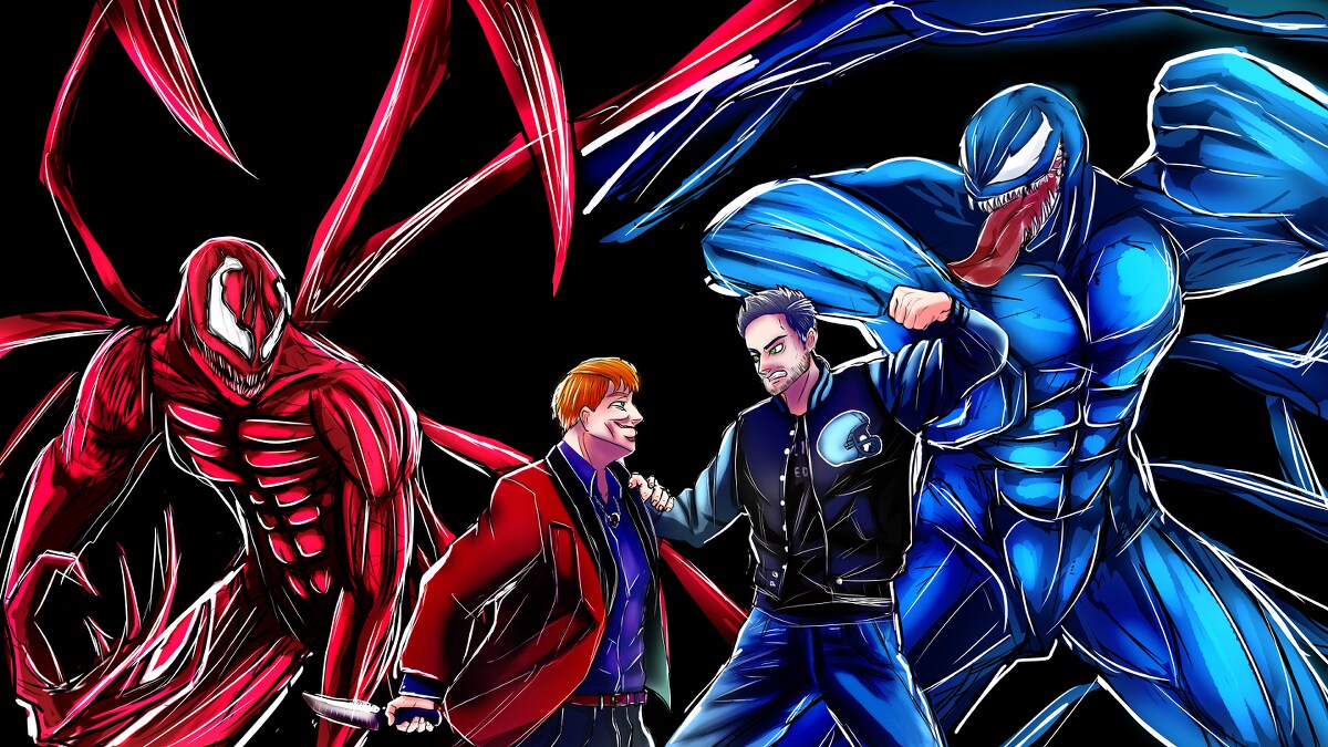 映画のキャラを二次元に落とし込む