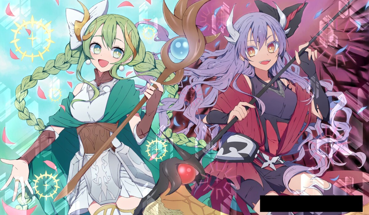 カードゲームの同人サプライの依頼イラスト