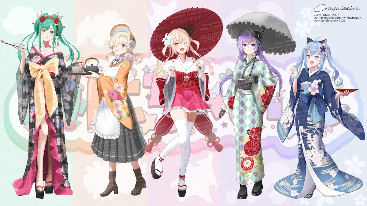 個人依頼 立ち絵