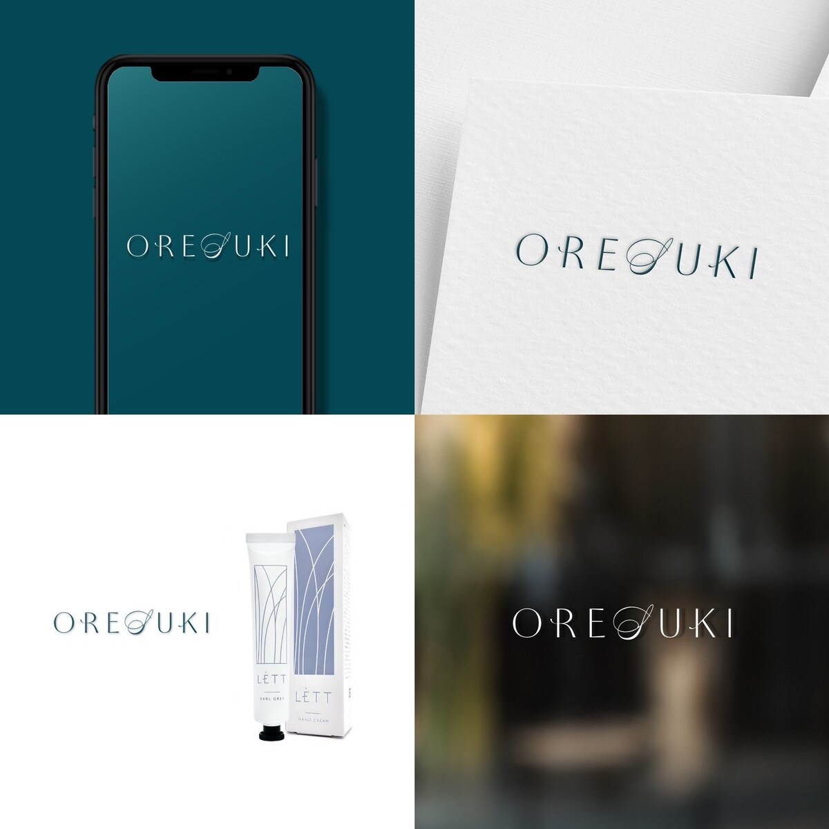 ORESUKI様のロゴデザインを作成しました。