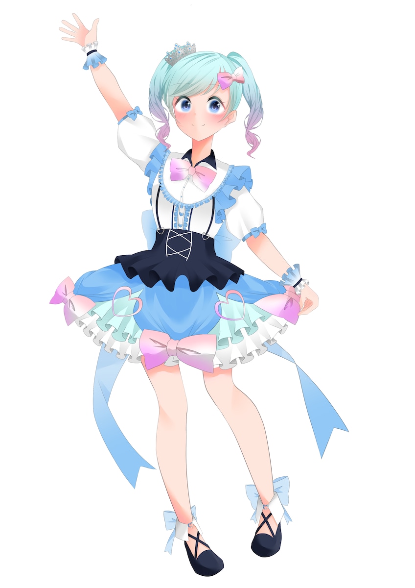 アニソンシンガー SoRa様 立ち絵 | だゐふくさん(イラストレーター)の 