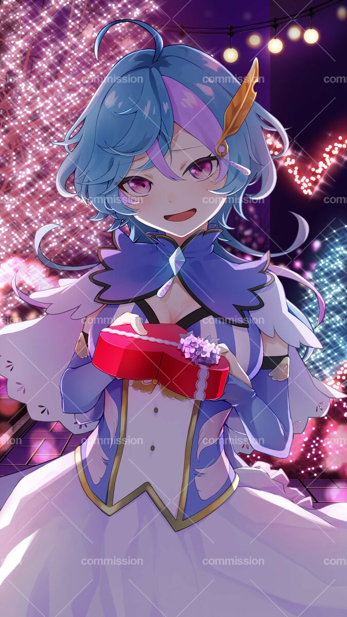 ⑱バレンタインイラストのご依頼