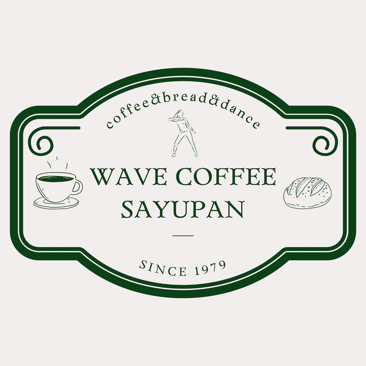 WAVE coffee SAYUPAN様のロゴデザイン