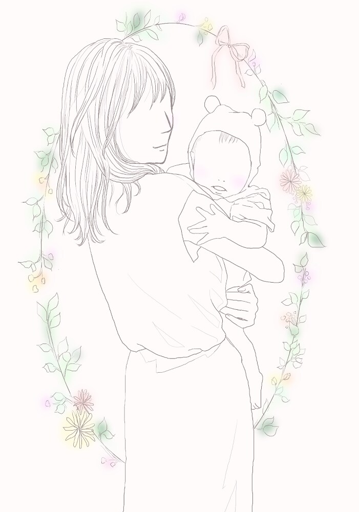 赤ちゃんとお母さん