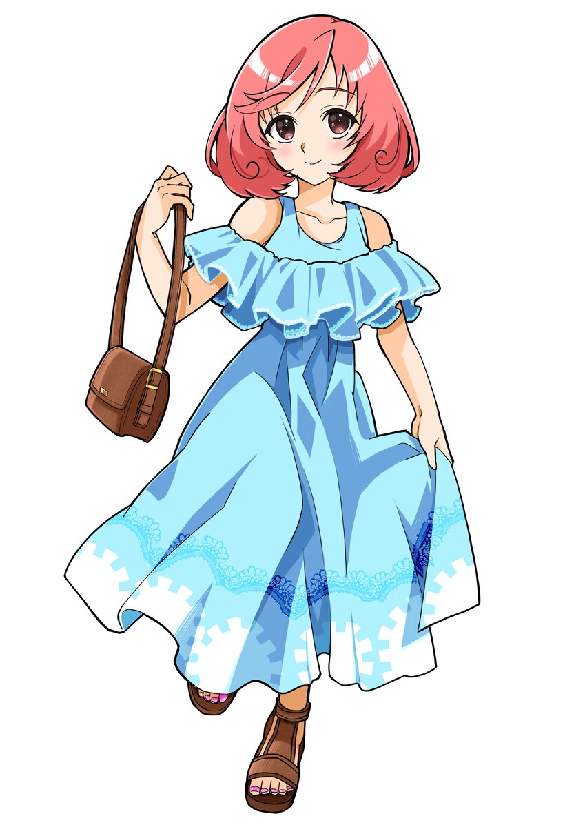 ノベルゲーム立ち絵イラスト