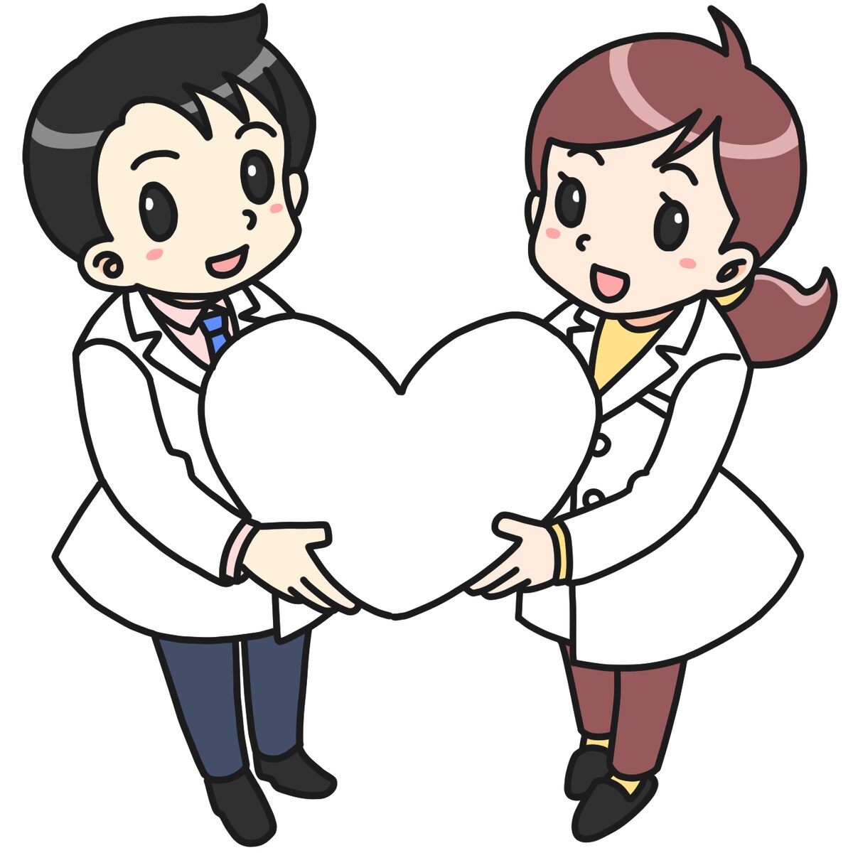 薬局チラシ用のイラスト作成