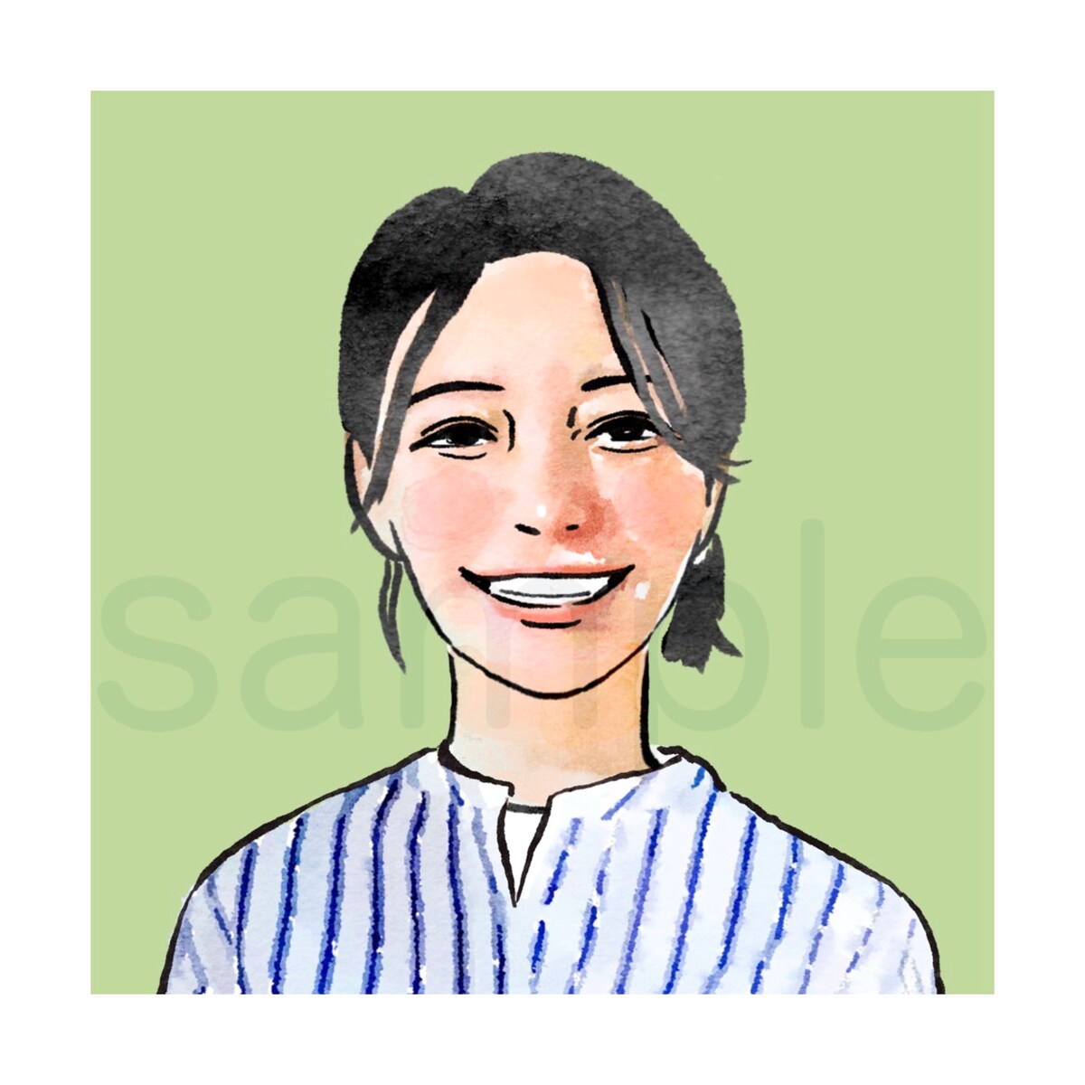 似顔絵アイコンサンプル