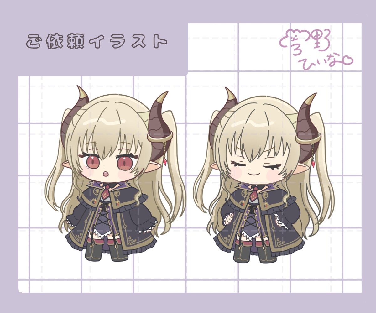 Vtuberさんイラスト作成