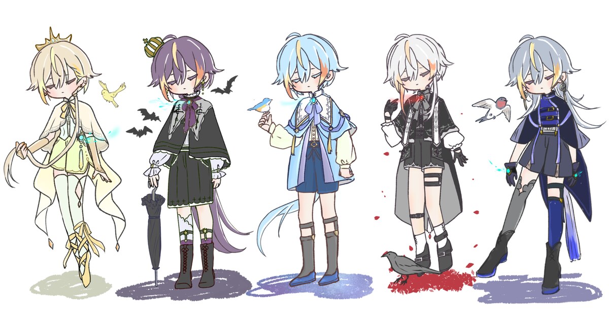 キャラクターデザインの雰囲気