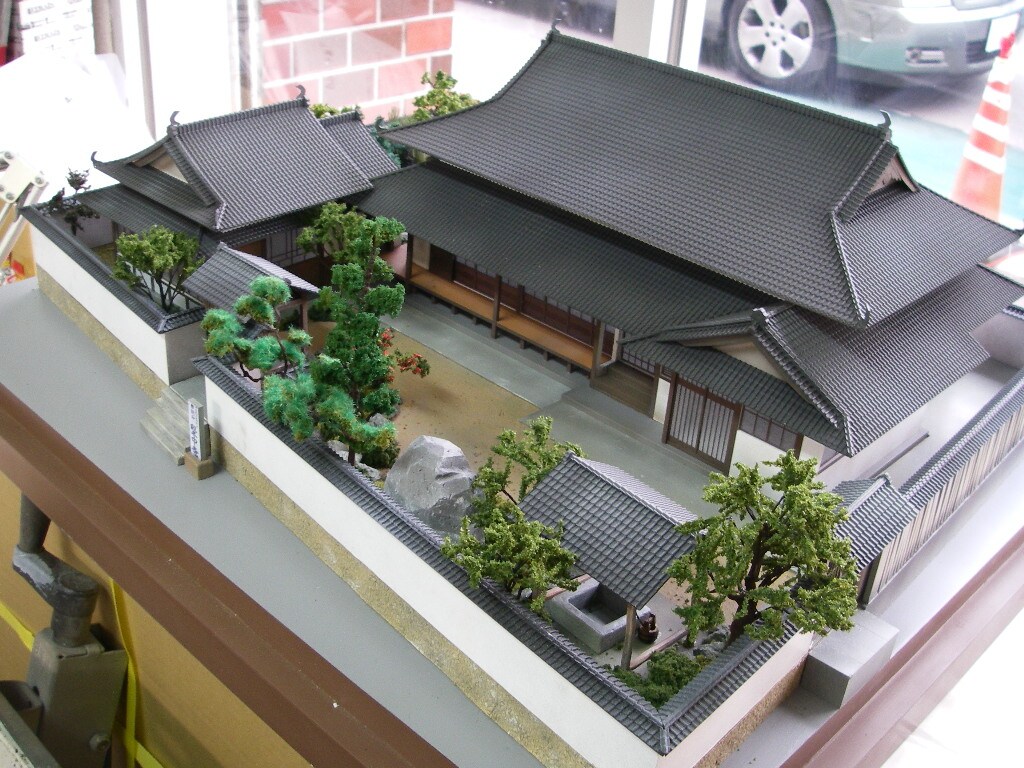 建物ジオラマ