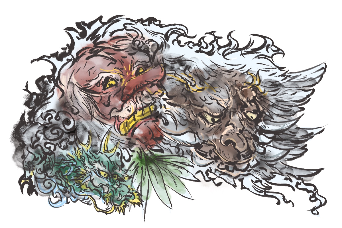 鬼の翼
