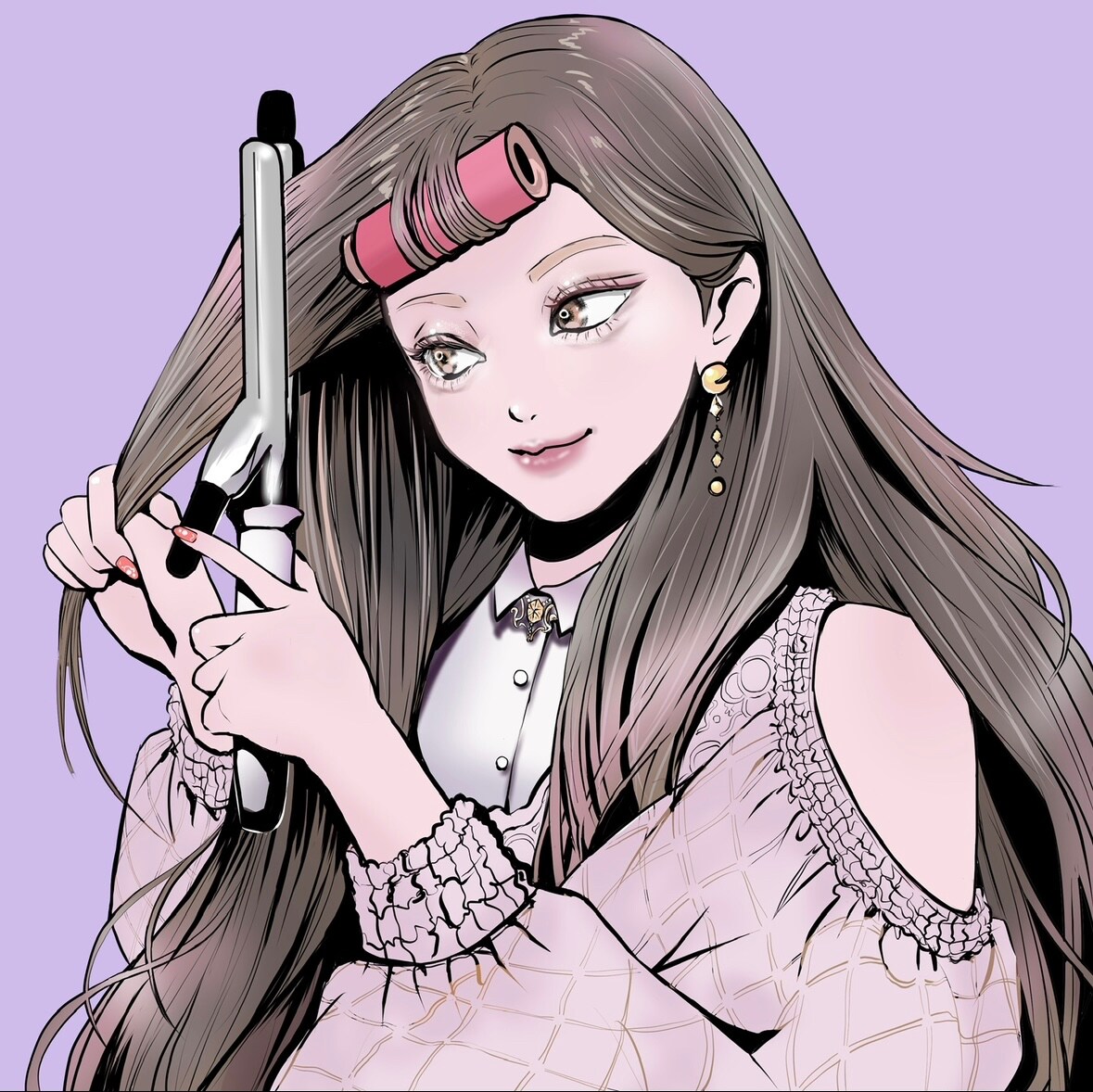 メイクアップイラスト