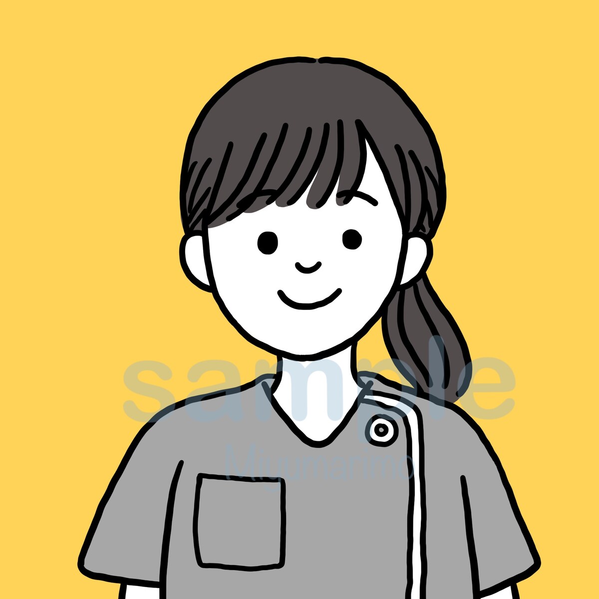SNSアイコンイラスト作成