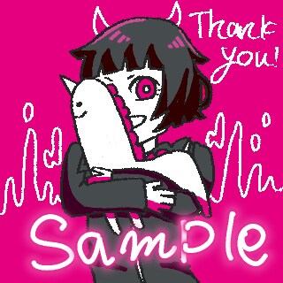 配信アプリ内におけるお礼アイコン