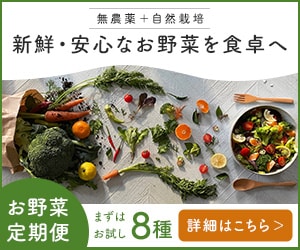 お野菜定期便バナー（サンプルバナー）