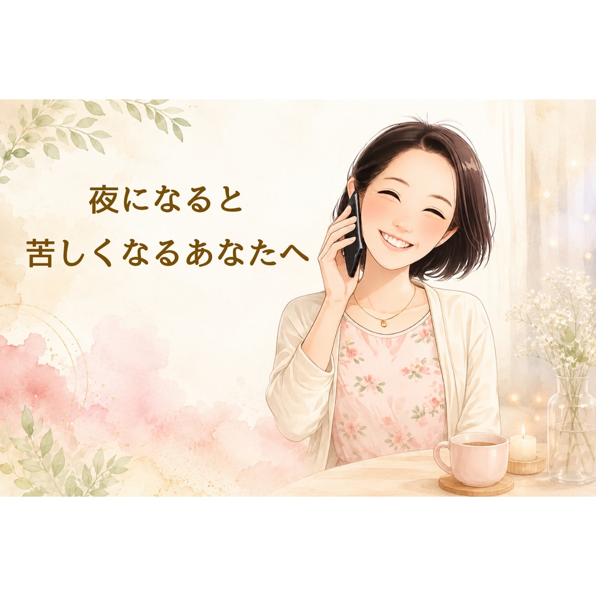 眠る前に少しだけ話しませんか？