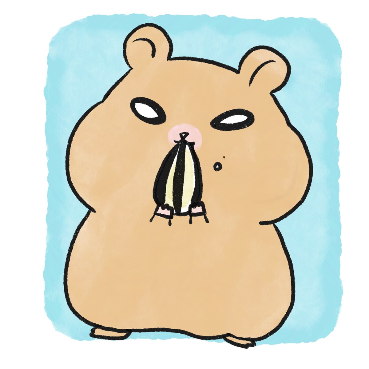 キンクマハムスターのイラスト