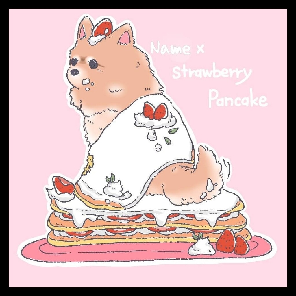 ペットのイラスト制作