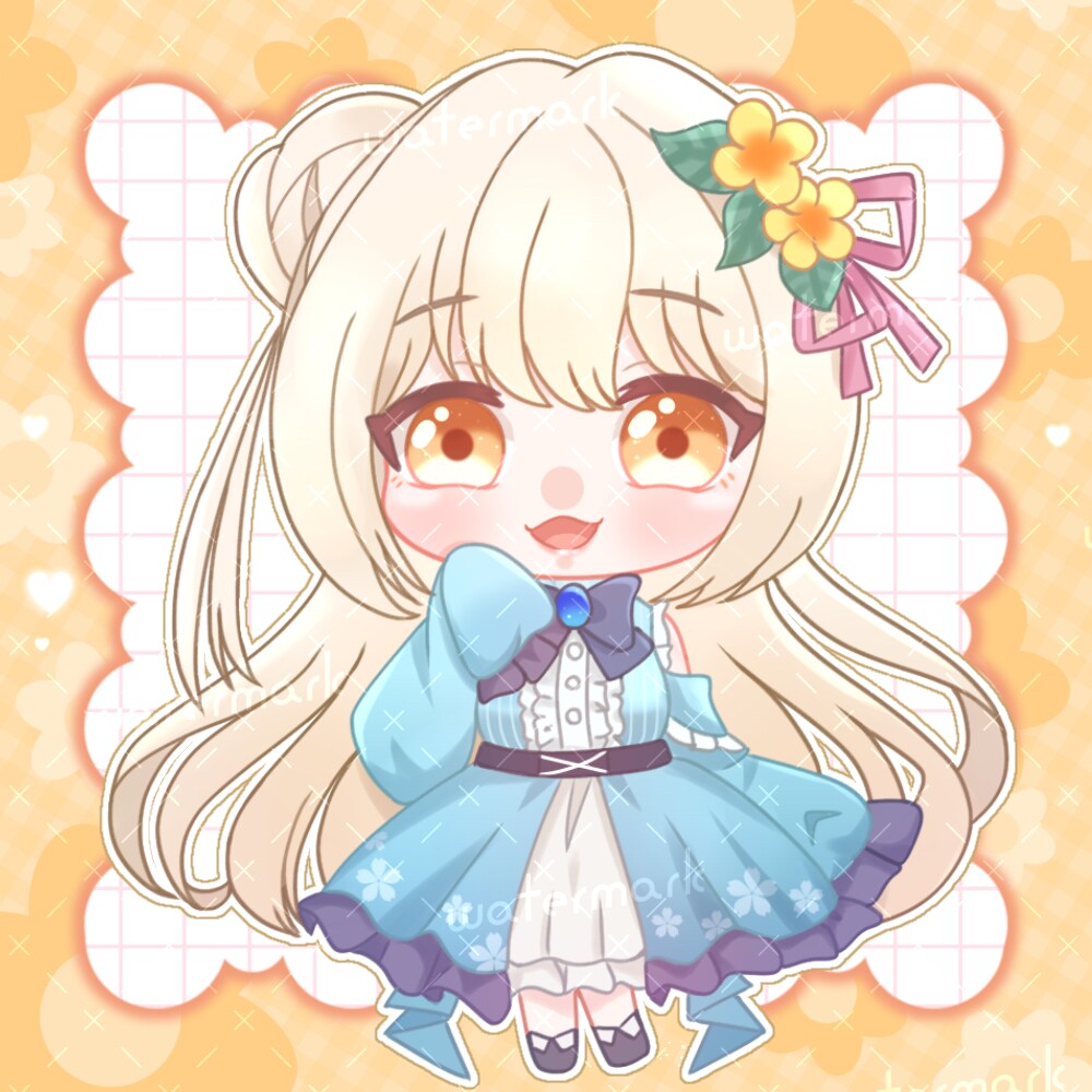 Vライバー様のミニキャラ作成