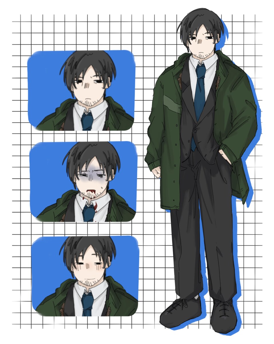 サンプル立ち絵