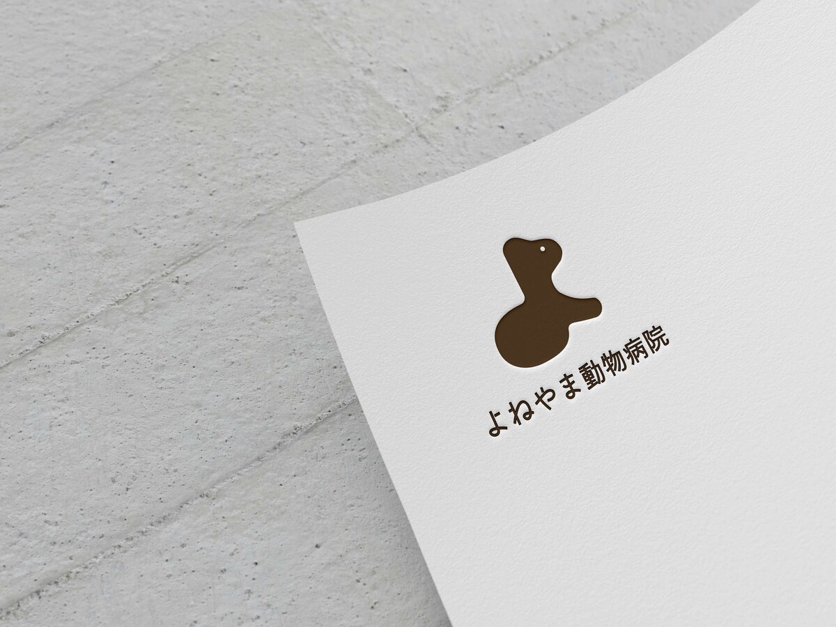 動物病院のロゴ（sample)