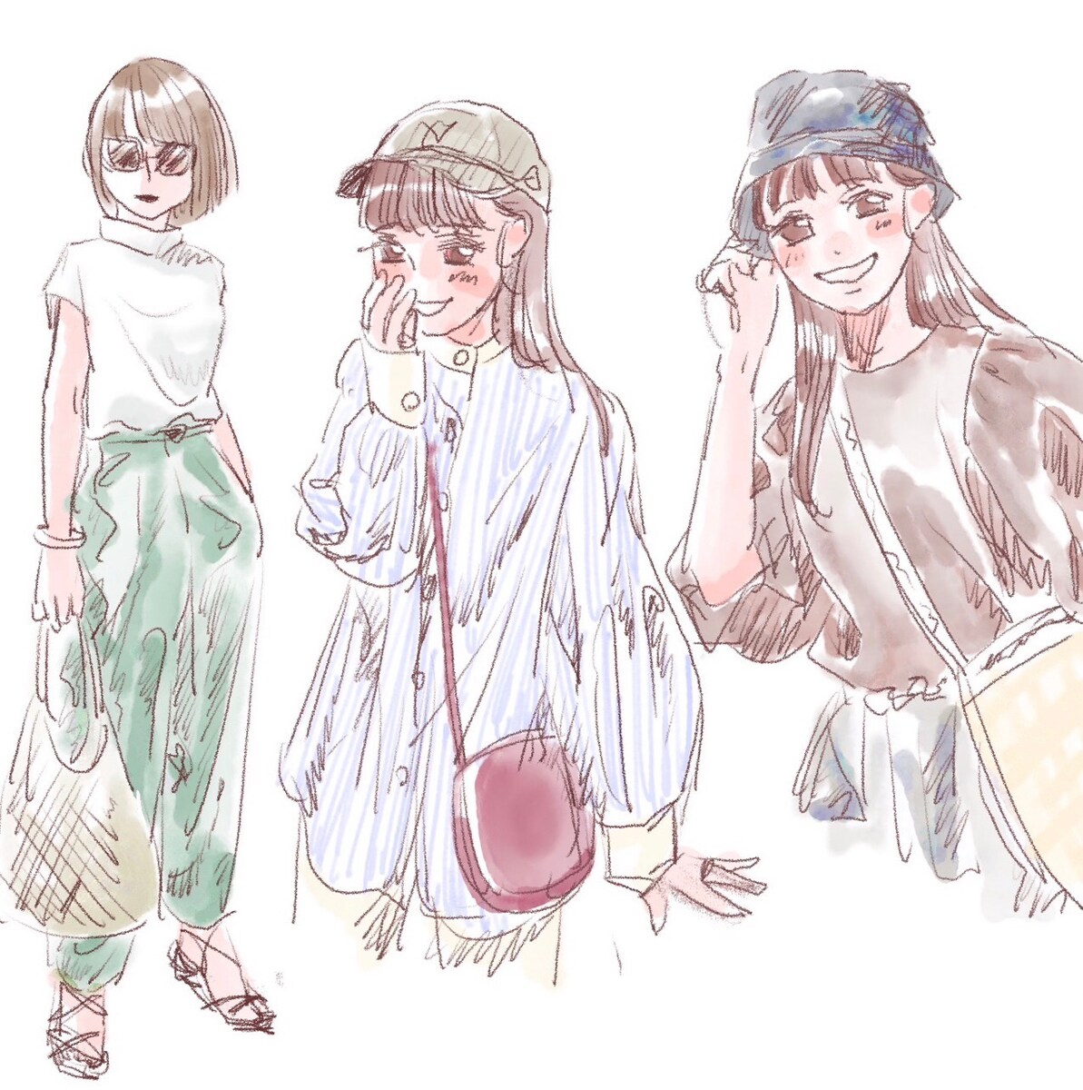 水彩イラスト①