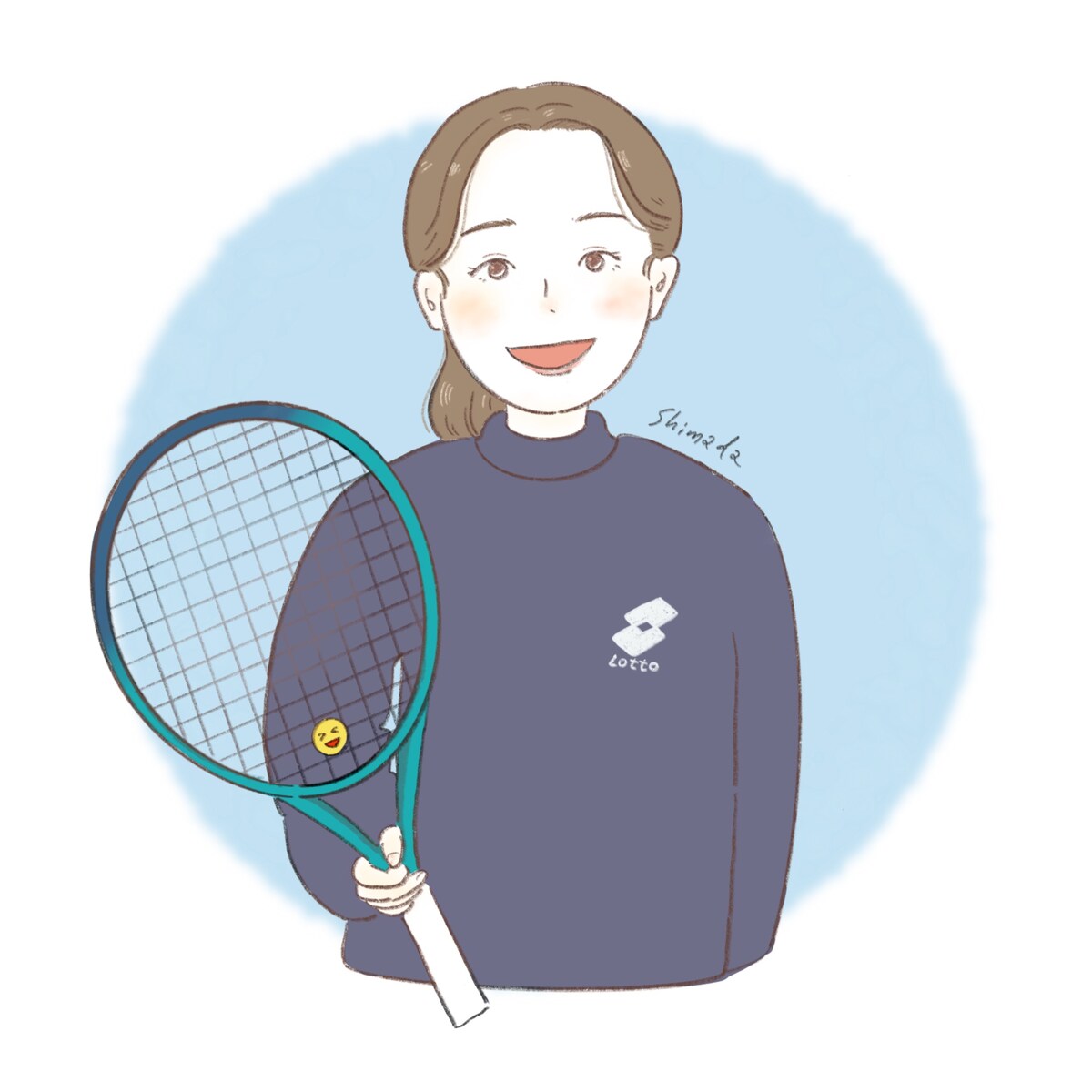 ナチュラルな似顔絵を描きます