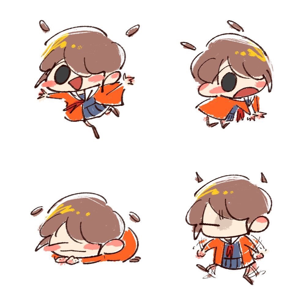 SDキャラのイラスト