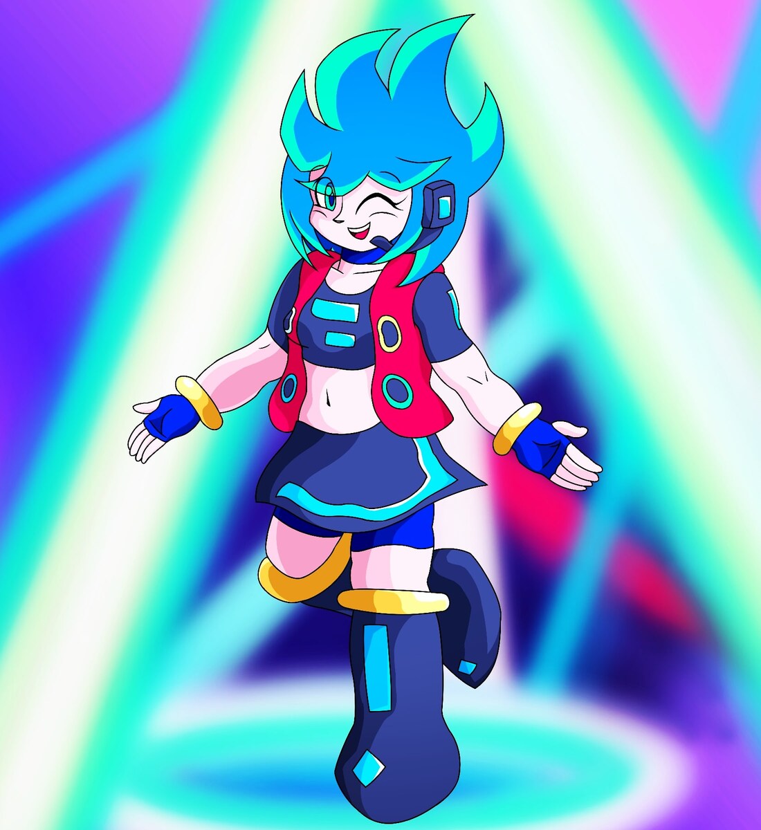 ミンコさんイラスト