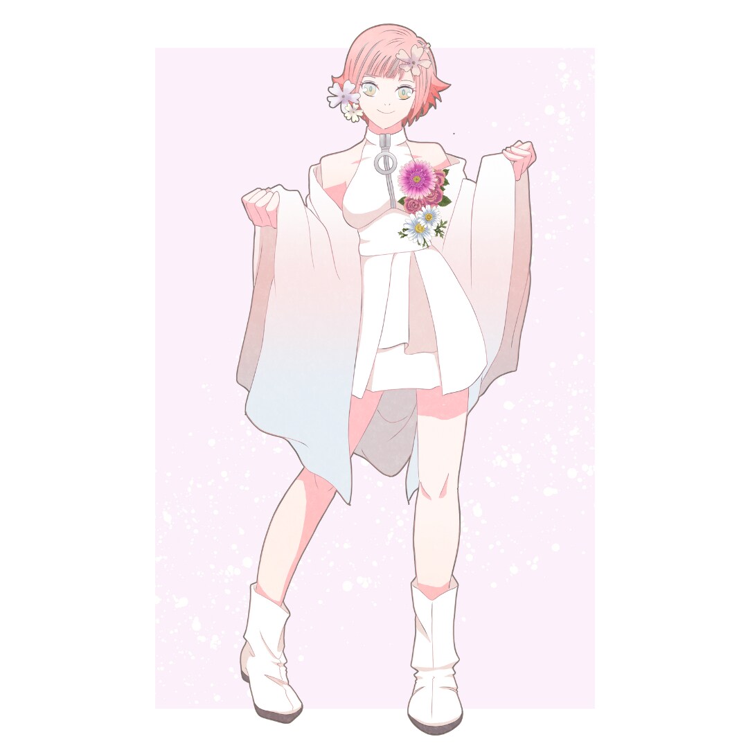 【制作実績】サイバーパンク風キャラクターデザイン