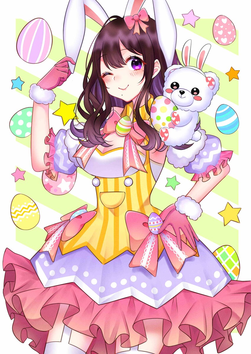 YouTubeで活躍中のキャラの一枚絵